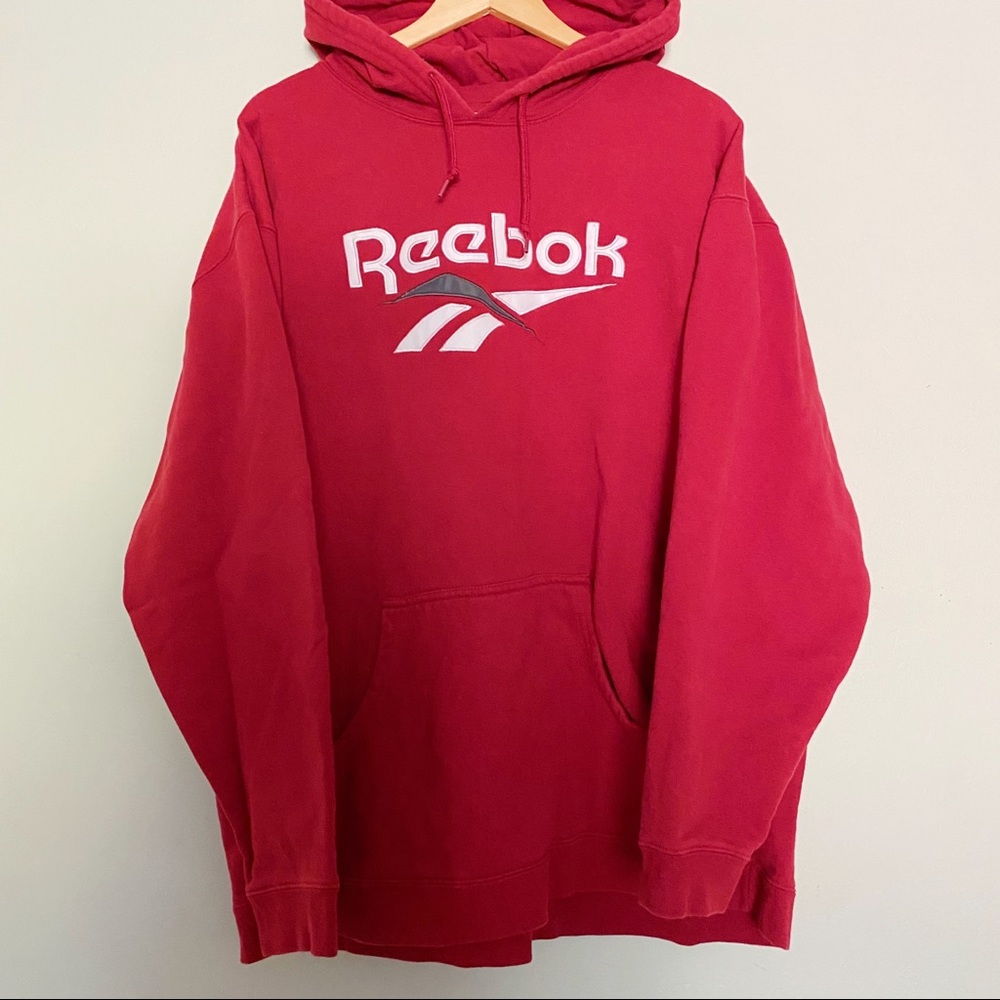 Vintage Reebok Logo Hoodie
